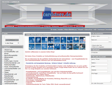 Tablet Screenshot of cardstore.de